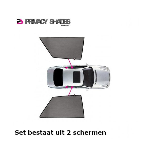 Set Car Shades (achterportieren) passend voor Skoda Octavia II Kombi 2004-2012 (2-delig)