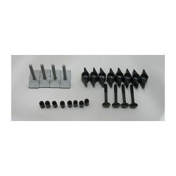 Uitbreidingsset voor dakkoffers VW/Audi - T-stukken 20mm