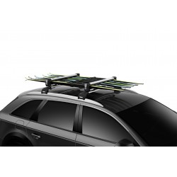 Thule SnowPack L, strakke aerodynamische skidragers voor alle type ski