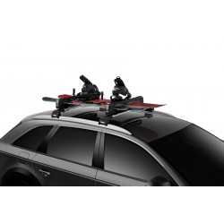 Thule SnowPack Extender, strakke aerodynamische skidragers.