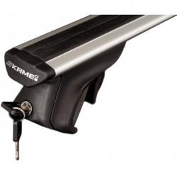 Kamei dakdragers aluminium Audi A6 Allroad Station 5-dr 2006-2011 met open dakrailing