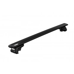 Thule dakdragers zwart aluminium Volkswagen Caddy 5-dr bus (III) 2004-2015 met open dakrailing