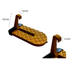 Autodeur opstap met veiligheidshamer