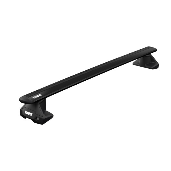 Thule dakdragers zwart aluminium Chevrolet Silverado 4-dr Double Cab 2014-2018 met glad dak