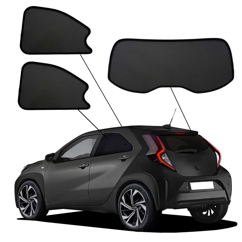 SunClip Zicht- & Zonwering passend voor Toyota Aygo X 2022-