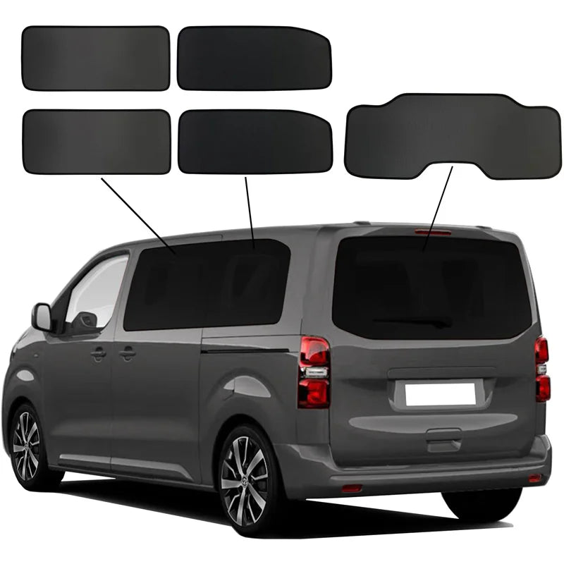 SunClip Zicht- & Zonwering passend voor Opel Zafira Life L2 2019-