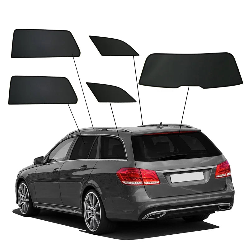 SunClip Zicht- & Zonwering passend voor Mercedes E-Klasse W212 (S212) Kombi 2009-2016