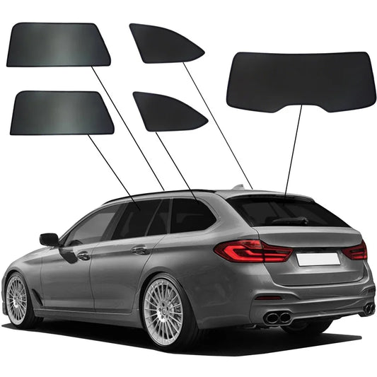 SunClip Zicht- & Zonwering passend voor BMW 5-Serie G31 Touring 2017-2023