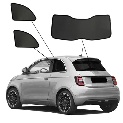 SunClip Zicht- & Zonwering passend voor Fiat 500e (332) 2020- excl. 3+1