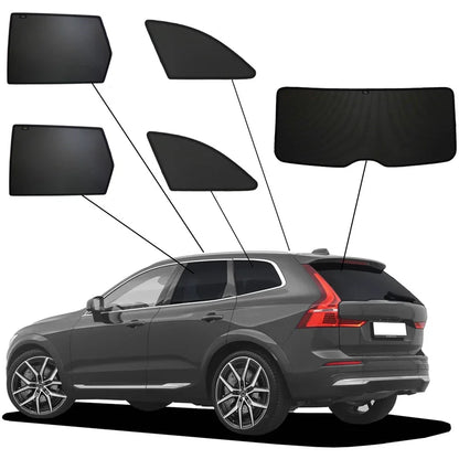 SunClip Zicht- & Zonwering passend voor Volvo XC60 II 2017-