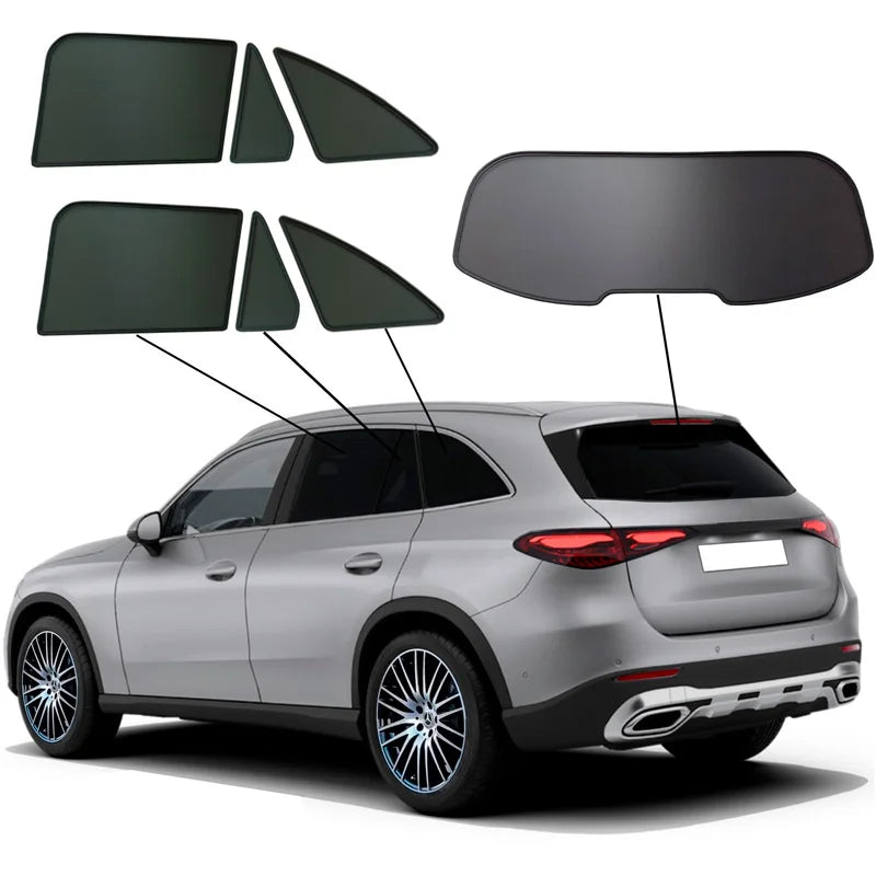 SunClip Zicht- & Zonwering passend voor Mercedes GLC (X254) 2022-