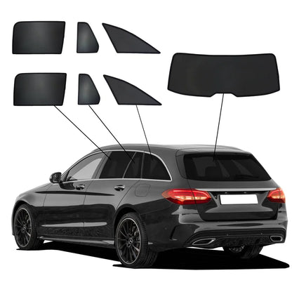 SunClip Zicht- & Zonwering passend voor Mercedes C-Klasse W205 Kombi 2014-2021