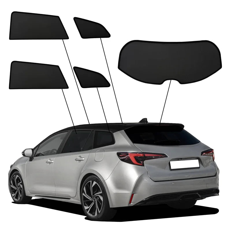 SunClip Zicht- & Zonwering passend voor Toyota Corolla (E21) Touring Sports 2019-