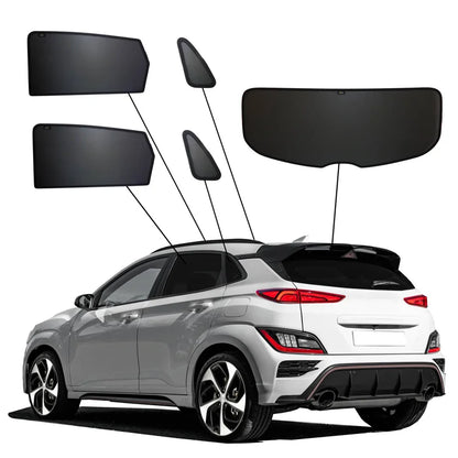 SunClip Zicht- & Zonwering passend voor Hyundai Kona 2017-2023
