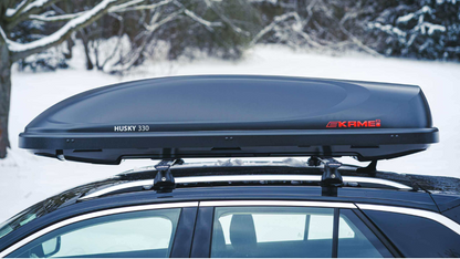 Kamei Husky 330 dakkoffer - matzwart