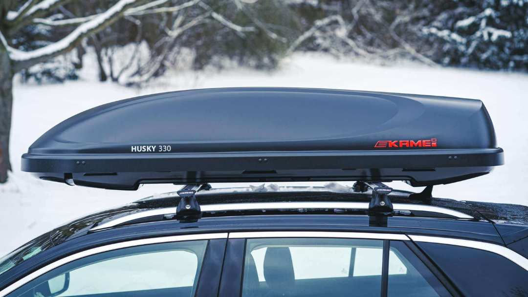 Kamei Husky 330 dakkoffer - matzwart