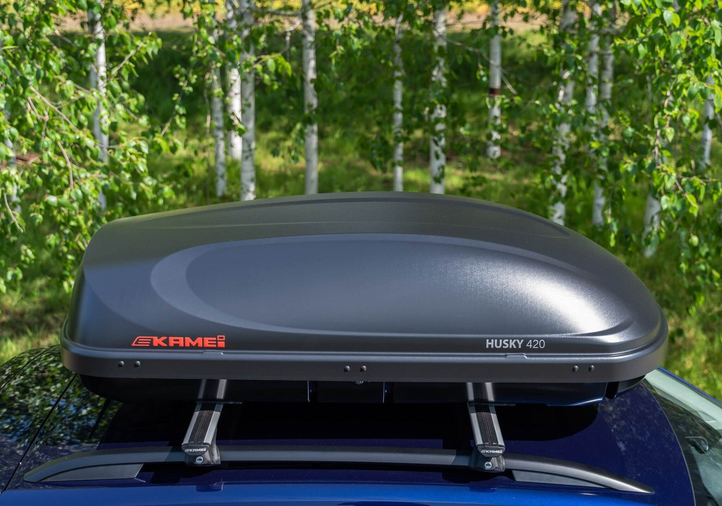 Kamei Husky 420 dakkoffer - matzwart