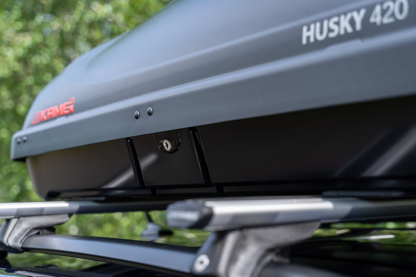 Kamei Husky 420 dakkoffer - matzwart