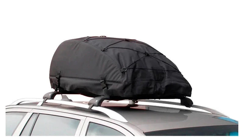 Opvouwbare daktas 320L zwart 105x80x45cm