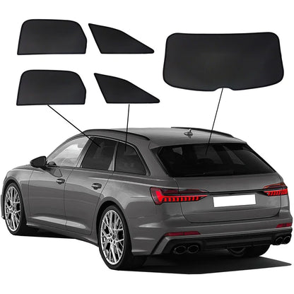 SunClip Zicht- & Zonwering passend voor Audi A6 (C8) Avant 2018-2025