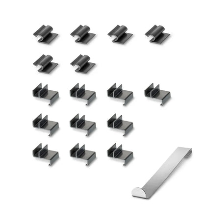 SunClip Zicht- & Zonwering passend voor Mercedes V-Klasse W447 (Extra lange wielbasis) 2014-2024 zonder uitzetbare ruiten