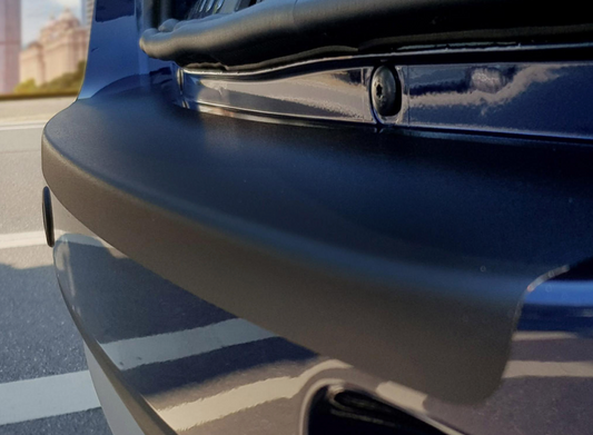 Bumper beschermfolie Dacia zwart
