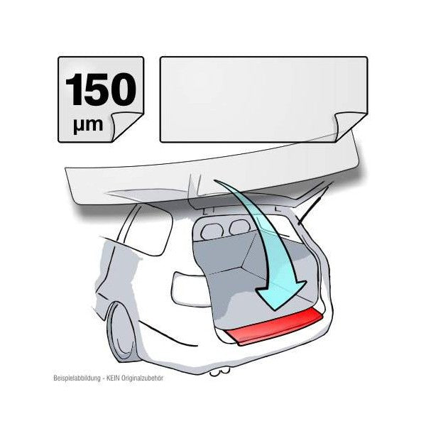 Bumper beschermfolie Jaguar transparant