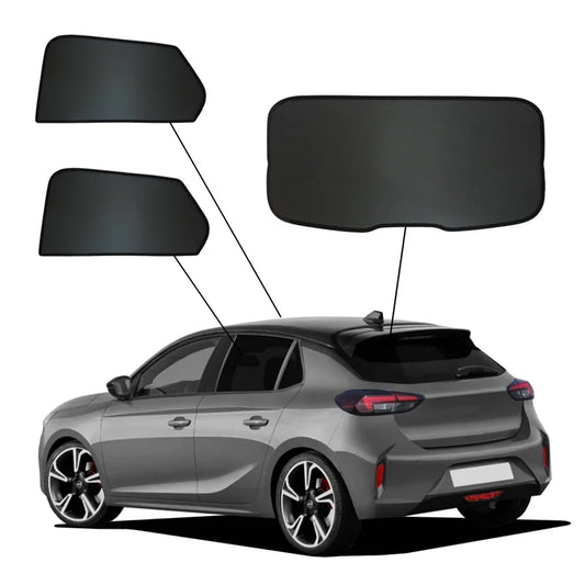 SunClip Zicht- & Zonwering passend voor Opel Corsa F 5-deurs 2019- incl. Corsa-e