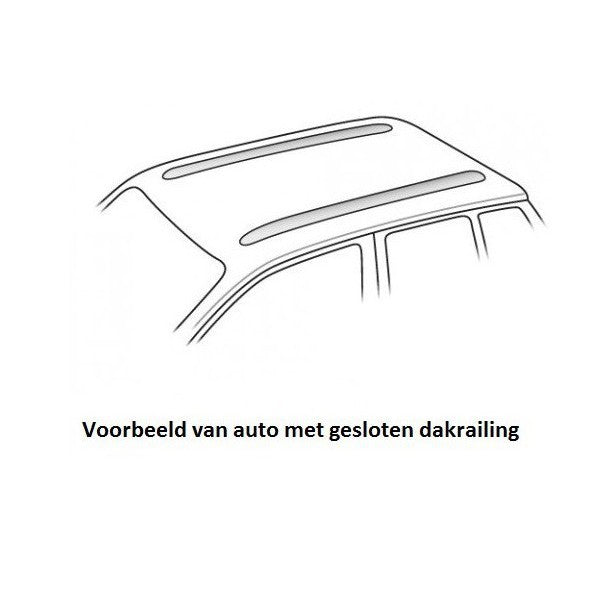 CAM dakdragers staal Opel Insignia Sports Tourer met gesloten dakrailing