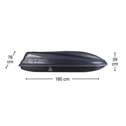 CAM dakkoffer Sport 431 zwart