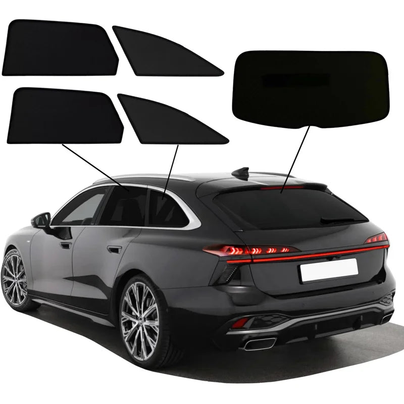 SunClip Zicht- & Zonwering passend voor Audi A6 (C9) Avant 2025- excl. E-Tron