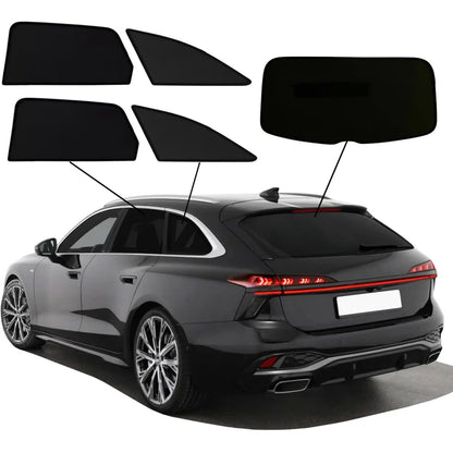 SunClip Zicht- & Zonwering passend voor Audi A6 (C9) Avant 2025- excl. E-Tron