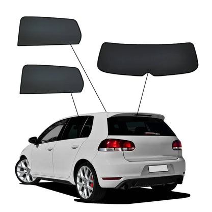 SunClip Zicht- & Zonwering passend voor Volkswagen Golf VI HB 5-deurs 2008-2012