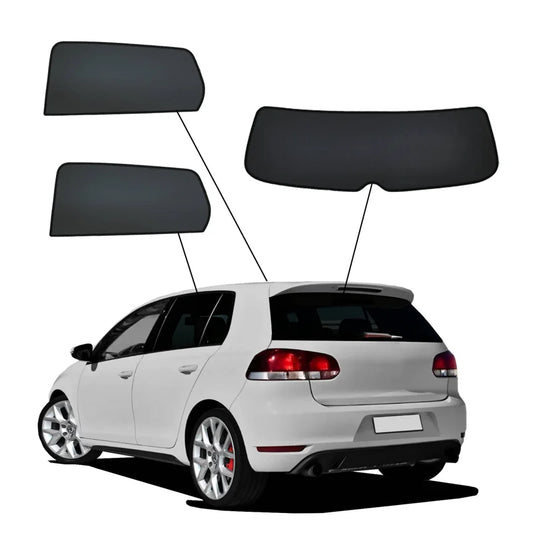SunClip Zicht- & Zonwering passend voor Volkswagen Golf VI HB 5-deurs 2008-2012