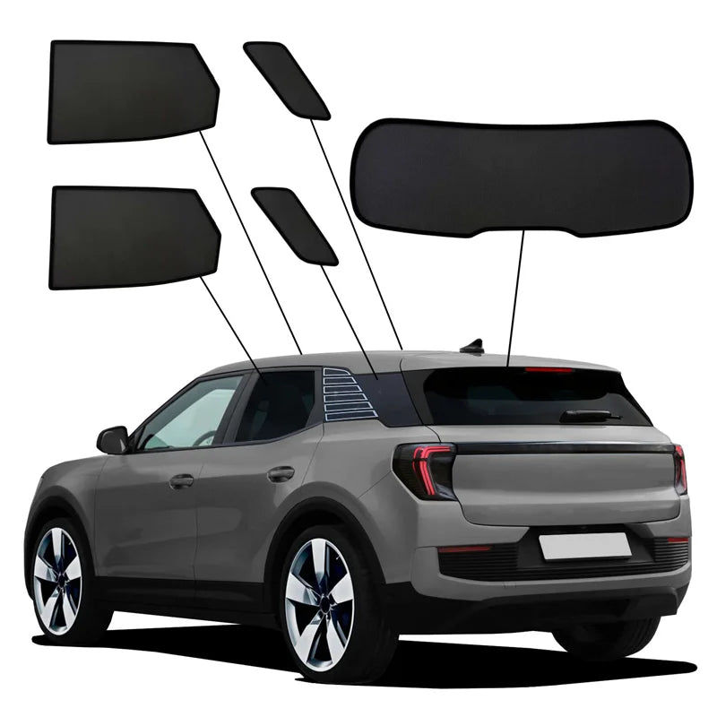 SunClip Zicht- & Zonwering passend voor Ford Explorer EV (CX740) 2024-