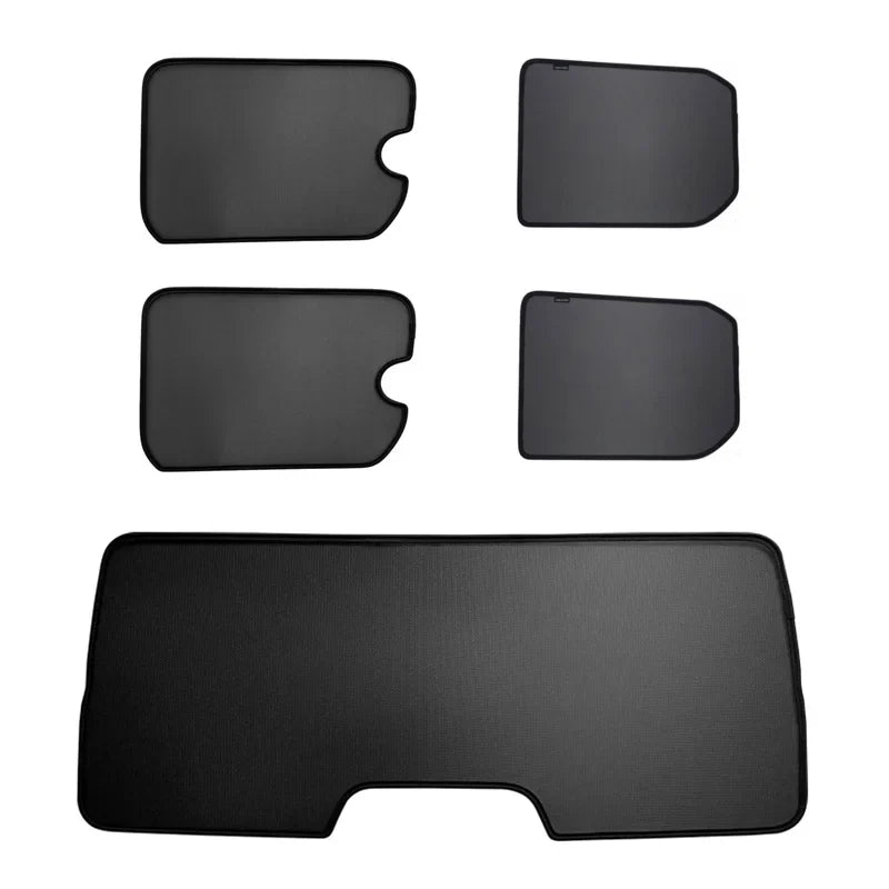 SunClip Zicht- & Zonwering passend voor Volkswagen Caddy V MPV 5-deurs 2020- (met uitzetramen)